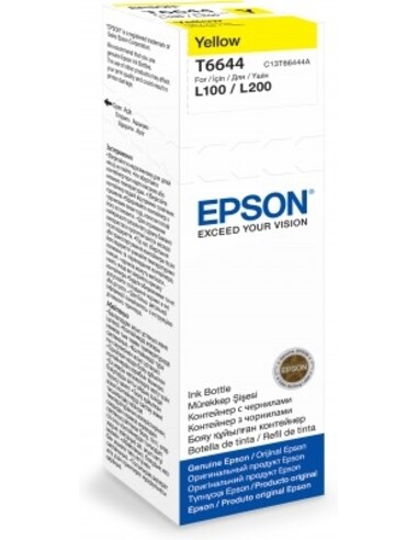 Epson T6644 inktcartridge 1 stuk(s) Origineel Geel