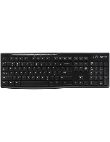 Logitech Wireless Keyboard K270 toetsenbord RF Draadloos QWERTY Nederlands Zwart