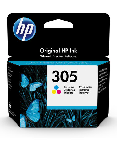HP 305 originele drie-kleuren inktcartridge