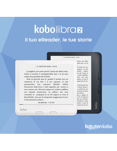 Rakuten Kobo Libra 2 e-book reader Touchscreen 32 GB Wifi Zwart