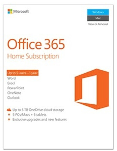 Microsoft Office 365 Home Kantoorsuite Nederlands 1 jaar