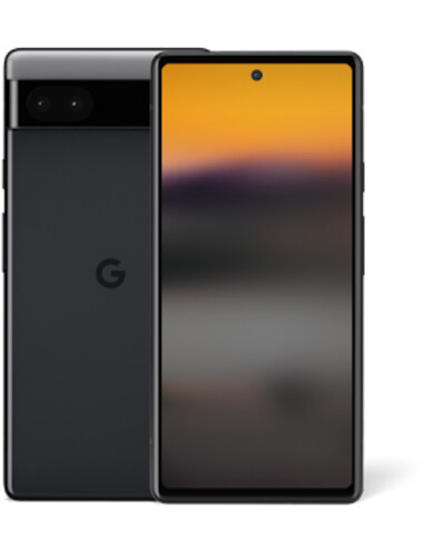Google Pixel 6a 15,5 cm (6.1") Dual SIM 5G USB Type-C 6 GB 128 GB 4410 mAh Zwart