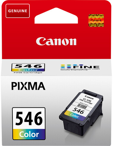 Canon CL-546 inktcartridge 1 stuk(s) Origineel Normaal rendement Cyaan, Magenta, Geel