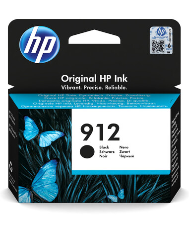 HP 912 originele zwarte inktcartridge