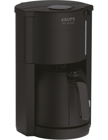 Krups Pro Aroma filterkoffiezetapparaat met een inhoud van 1 liter en thermoskan KM3038
