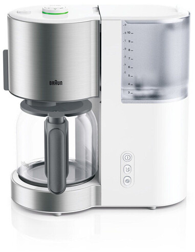 Braun KF 5120 WH koffiezetapparaat Volledig automatisch Combinatiekoffiemachine 1,2 l