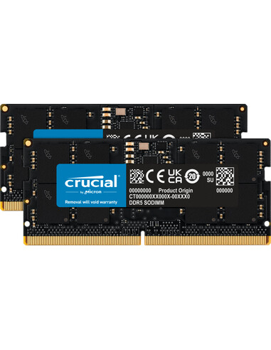 Crucial CT2K16G56C46S5 geheugenmodule 32 GB 2 x 16 GB DDR5 5600 MHz ECC