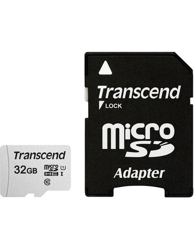 Transcend microSDHC 300S 32GB NAND Klasse 10