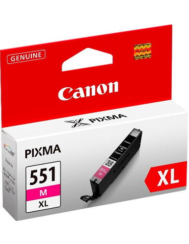 Canon CLI-551XL M w/sec inktcartridge 1 stuk(s) Origineel Hoog (XL) rendement Foto magenta