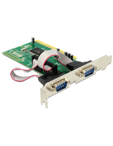 DeLOCK PCI card 2x serial interfacekaart/-adapter