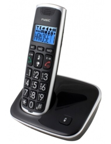 Fysic FX-6000 telefoon DECT-telefoon Nummerherkenning Zwart