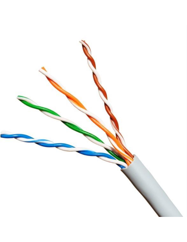 UTP kabel CAT5E per losse meter zonder stekkers (van rol)