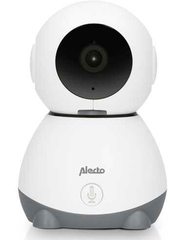 Alecto SMARTBABY10 baby-videomonitor Wi-Fi Antraciet, Wit